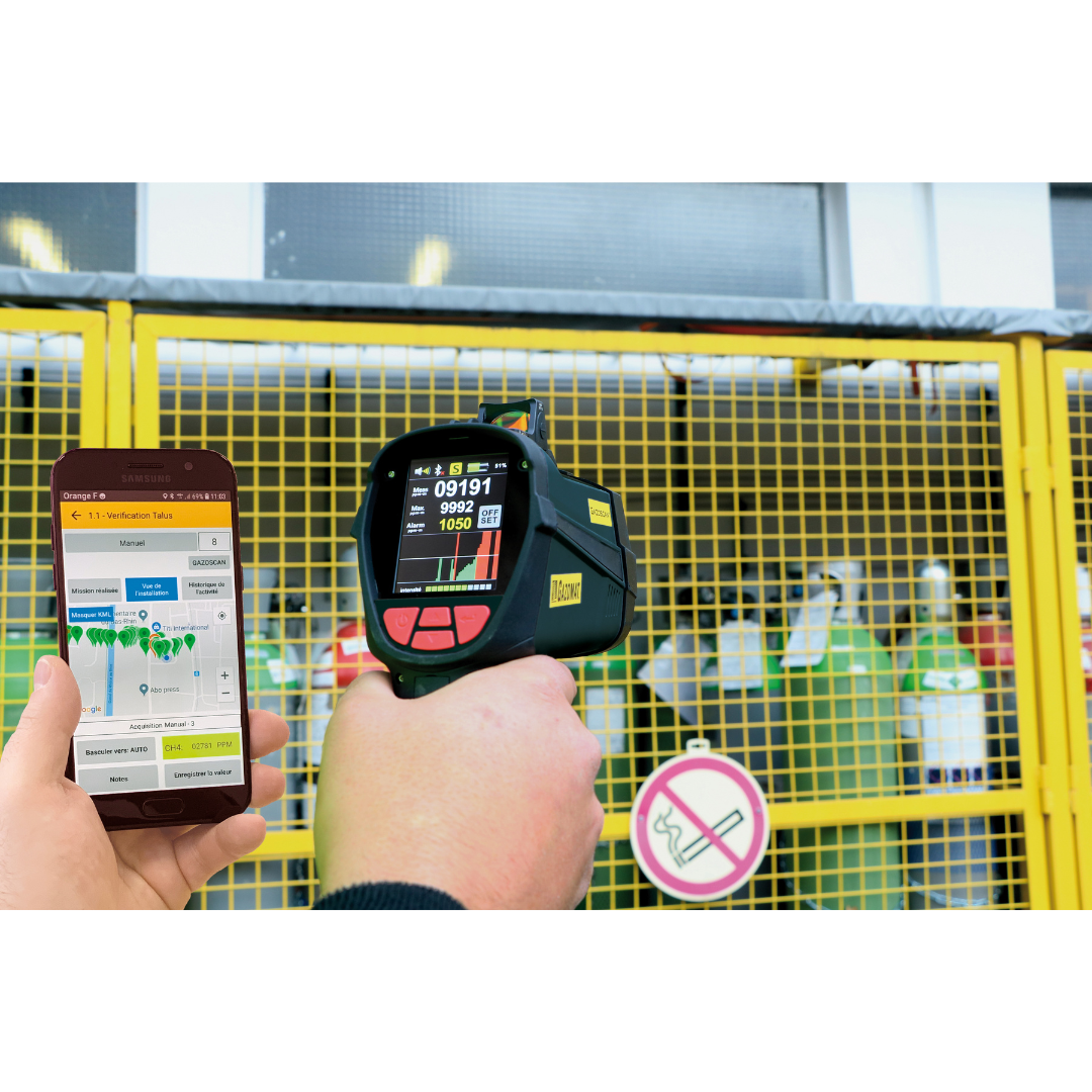 Detector remoto de metano | Gazoscan | Ecotec